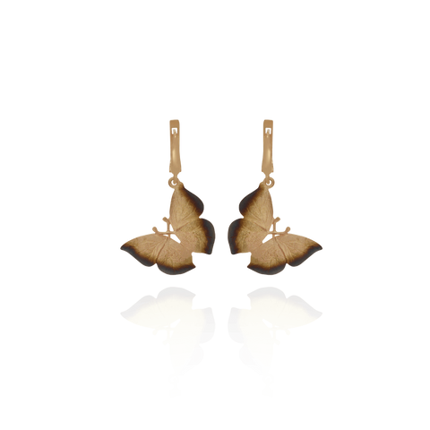 Ember Flying Butterfly Earrings