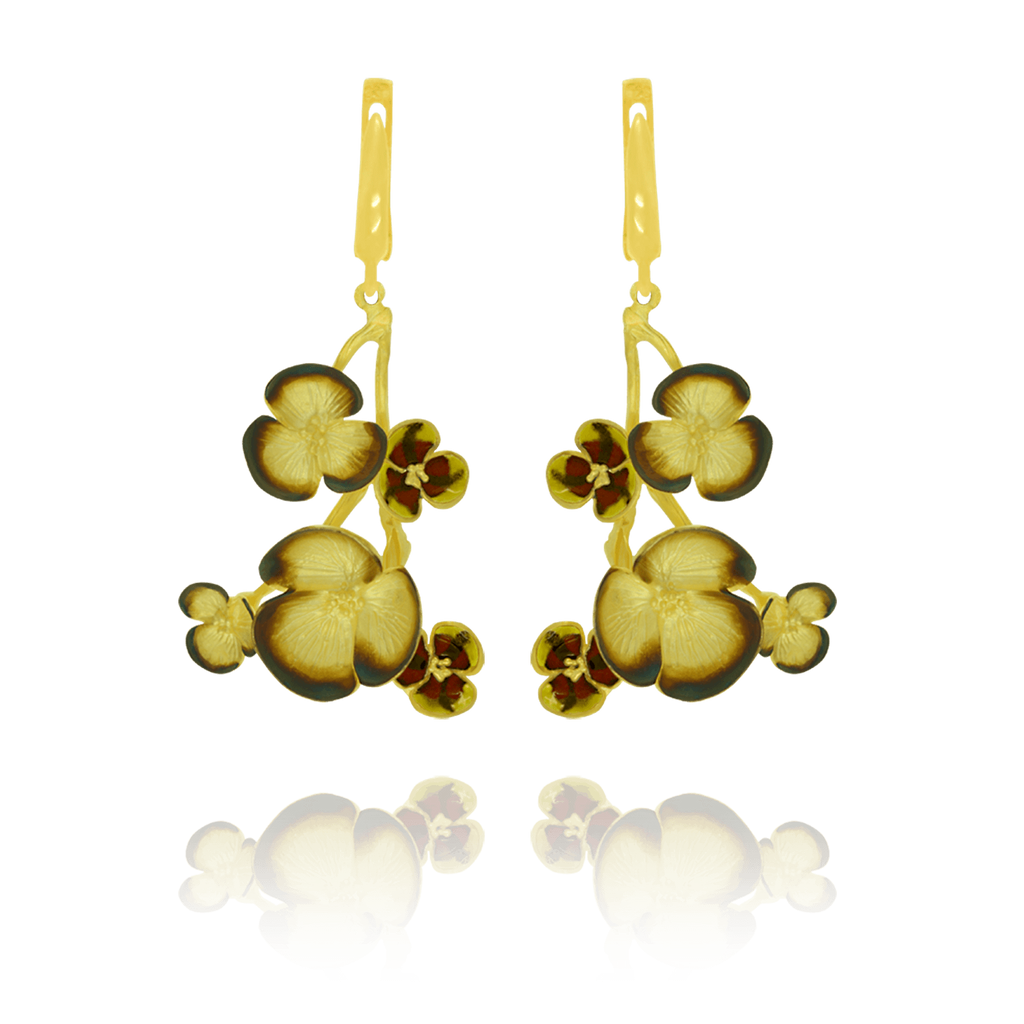 Orchid Blossom Earrings