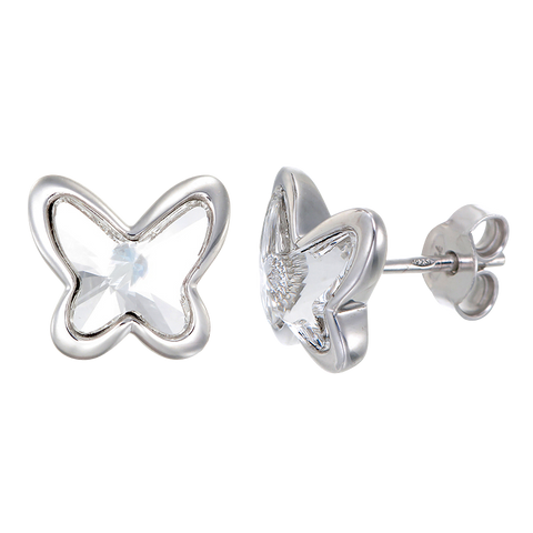 Crystal Glowing Butterfly Earrings