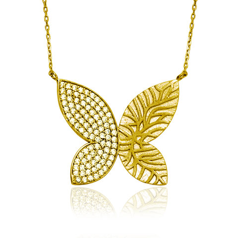 Hanging Butterfly Necklace