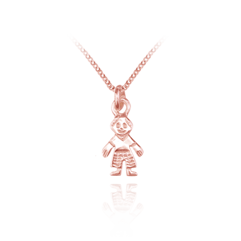 Little Boy Charm Pendant