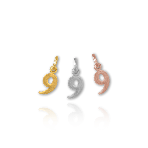 Individual Number Charm