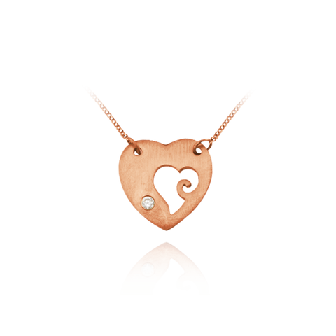 Heart in Heart Pendant