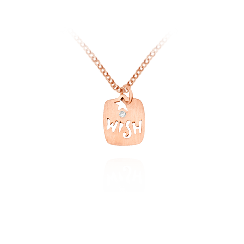 Sparkling "Wish" Pendant