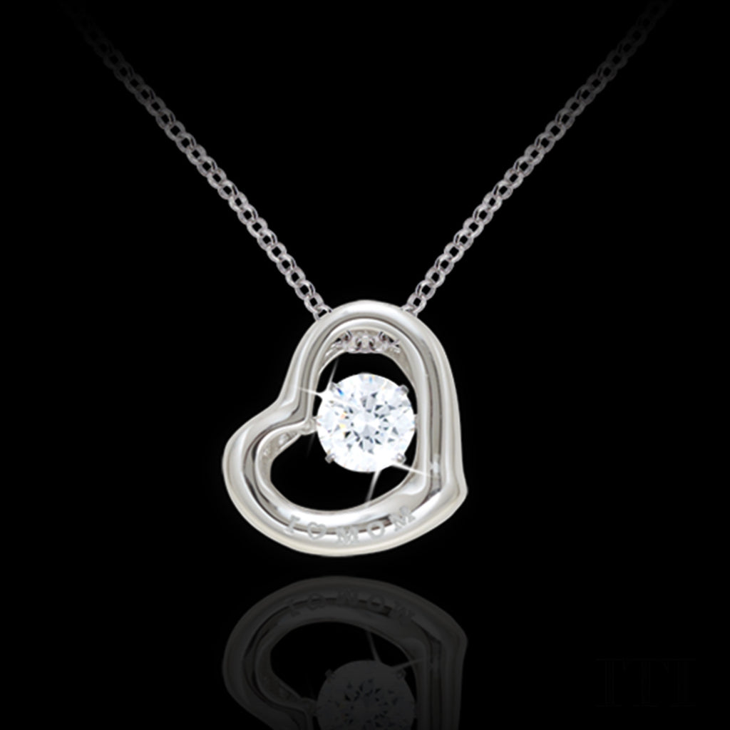 "I Love Mom" Pendant