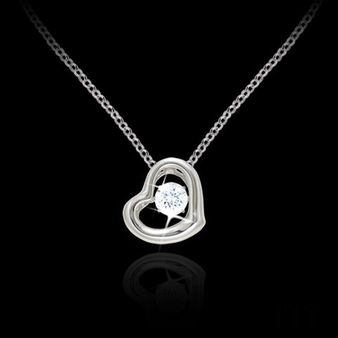 Petite Open Heart Pendant