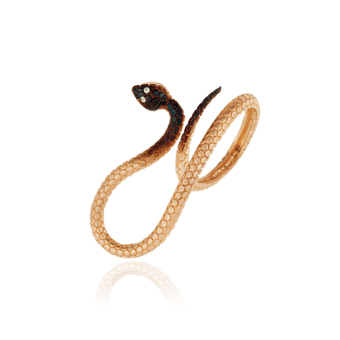 Wrapped Snake Ring