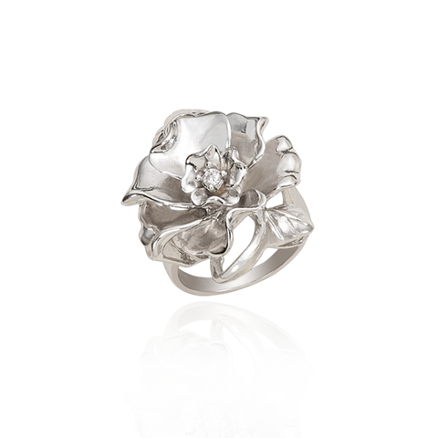 Open Rose Ring