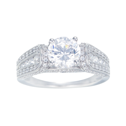Shimmering High Impact Ring