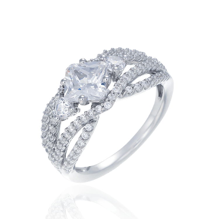 Glamorous Pave Setting Ring