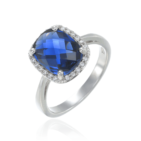 Luscious Blue Sapphire Ring