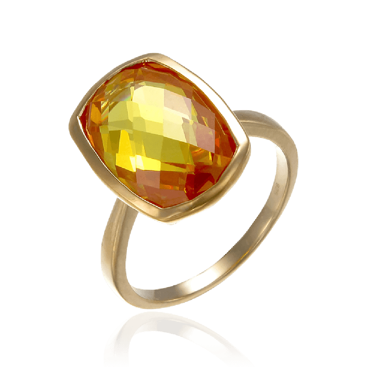 Sparkling Orange Ring